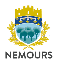 Mairie de Nemours avec Fond