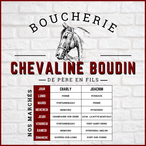 BOUDIN Boucherie